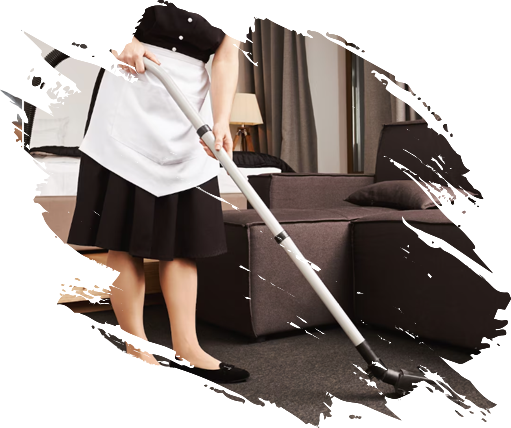 Cleaning the lounge with End of Tenancy Cleaning Portsmouth