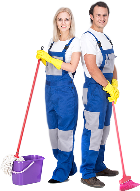 Team of cleaners by The Super Cleaners Hampshire