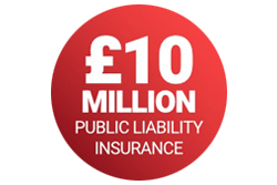 10 million Public liability insurance icon