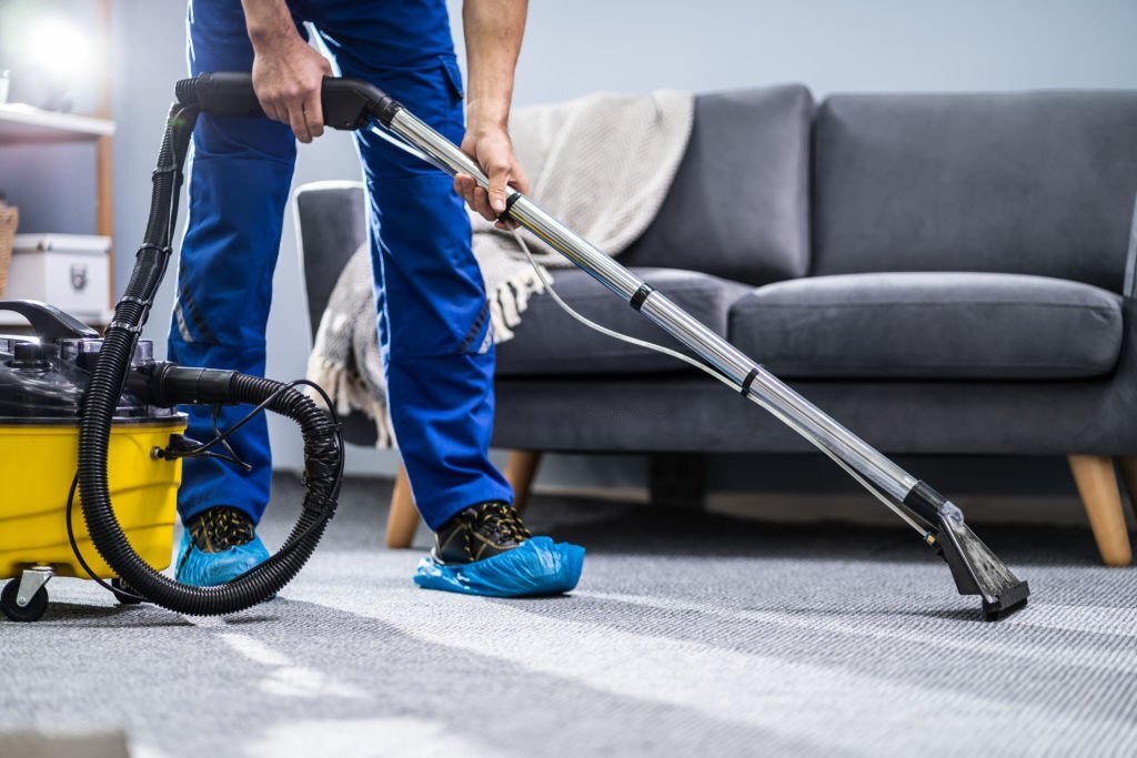 Carpet cleaning during After Builders Cleaning Chichester