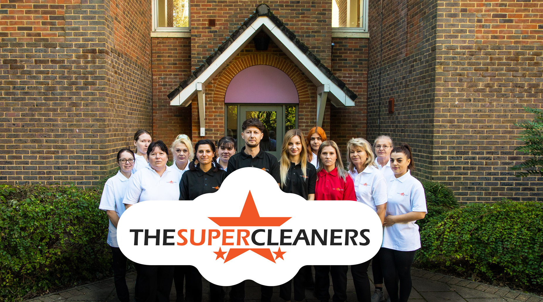 Team of the Super Cleaners cleaning company Hampshire UK